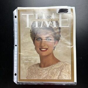 Vintage Time Princess Diana 1961-1997 Commemorative Limited Edition COA Magazine